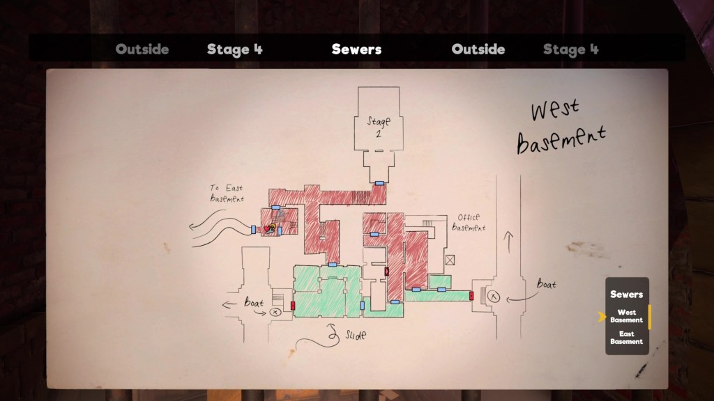 My Friendly Neighborhood Basement Map