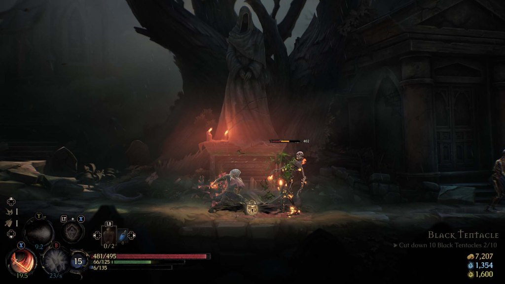 Mandragora: Whispers of The Witch Tree Combat