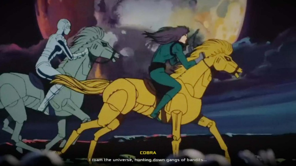 Space Adventure Cobra - The Awakening Anime Cutscenes