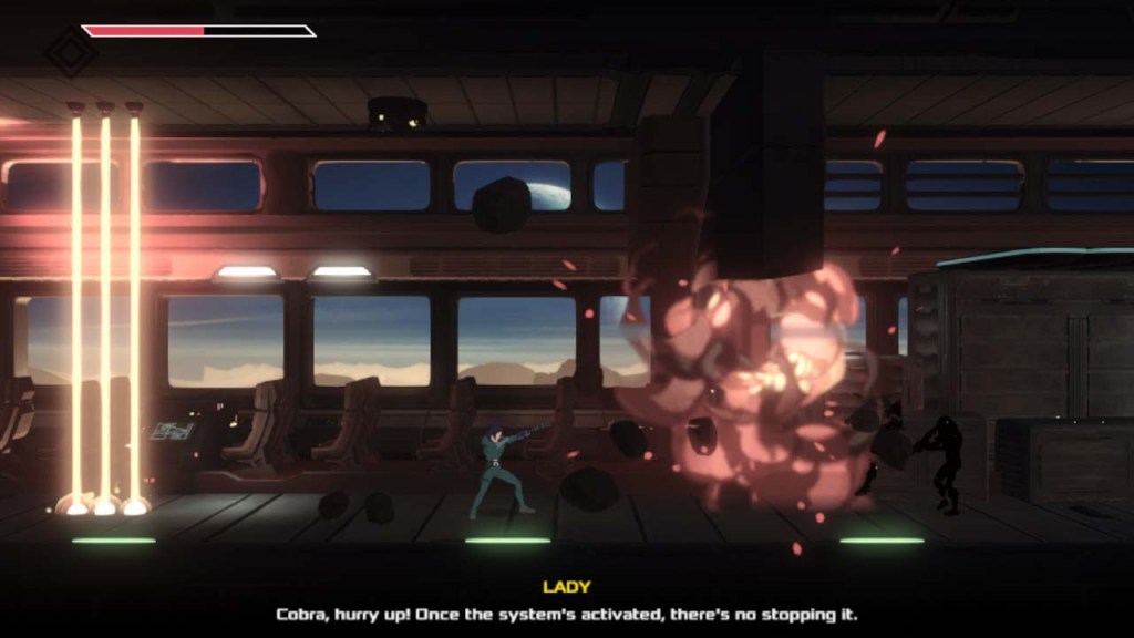 Space Adventure Cobra - The Awakening Switch Combat