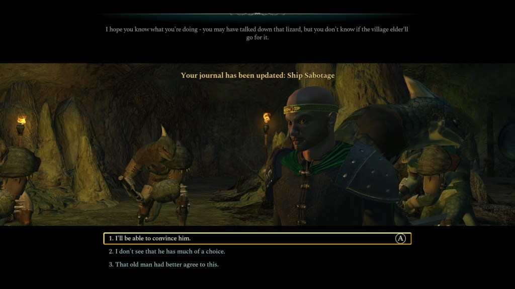 Neverwinter Nights 2: Enhanced Edition Console Story Decisions