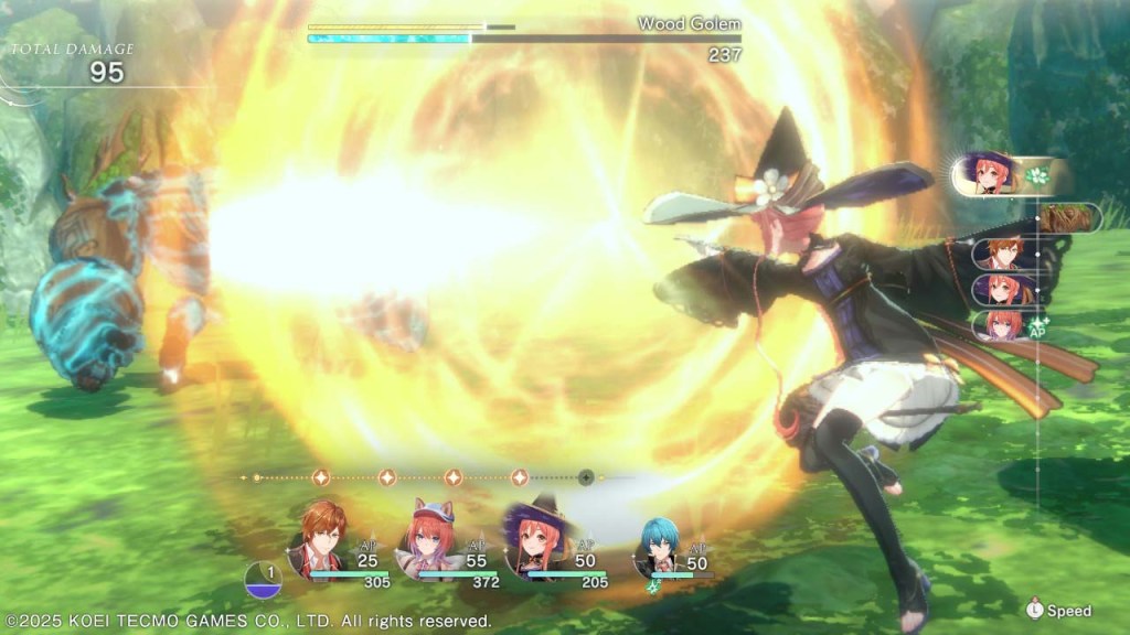 Atelier Resleriana: The Red Alchemist and The White Guardian Combat System