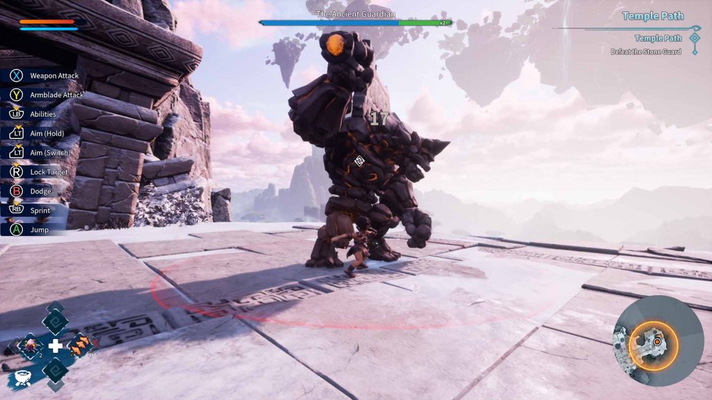 Kaku: Ancient Seals Traps Boss Fight