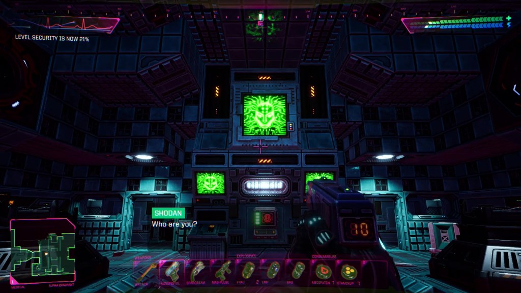 System Shock Switch Medical CPU Cores